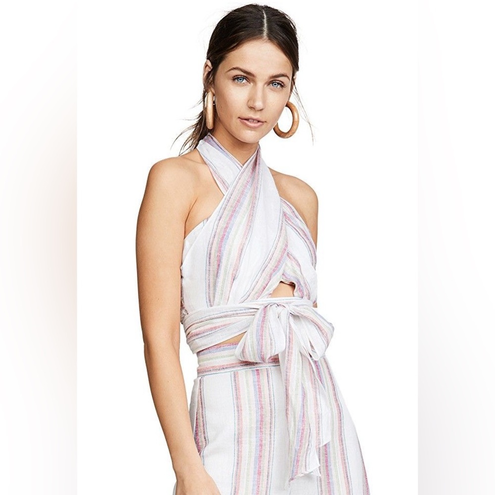 NWT - Amanda Uprichard Wrap Top